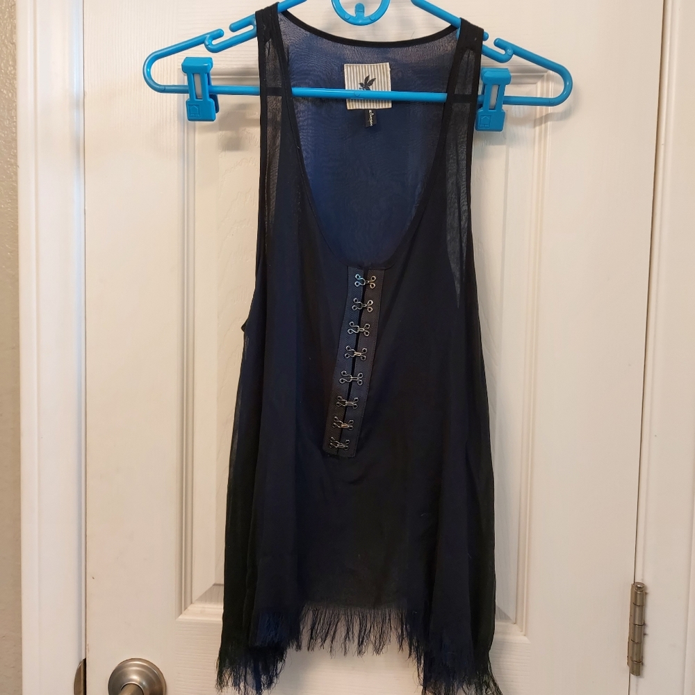 One teaspoon sheer tank top